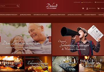 Geschenkshop deluxe - Shop-Screenshot